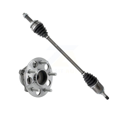 CV Axle Drive Shaft And Wheel Hub Bearing Assembly Rear Left Kit For Honda CR-V