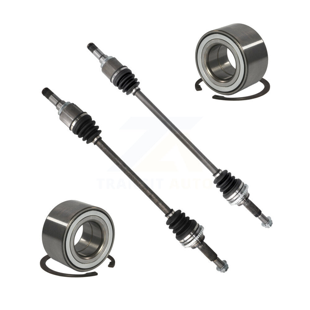 CV Axle Drive And Bearing Rear Kit For Ford Escape Mazda Tribute Mercury Mariner