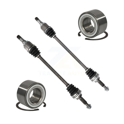 CV Axle Drive And Bearing Rear Kit For Ford Escape Mazda Tribute Mercury Mariner