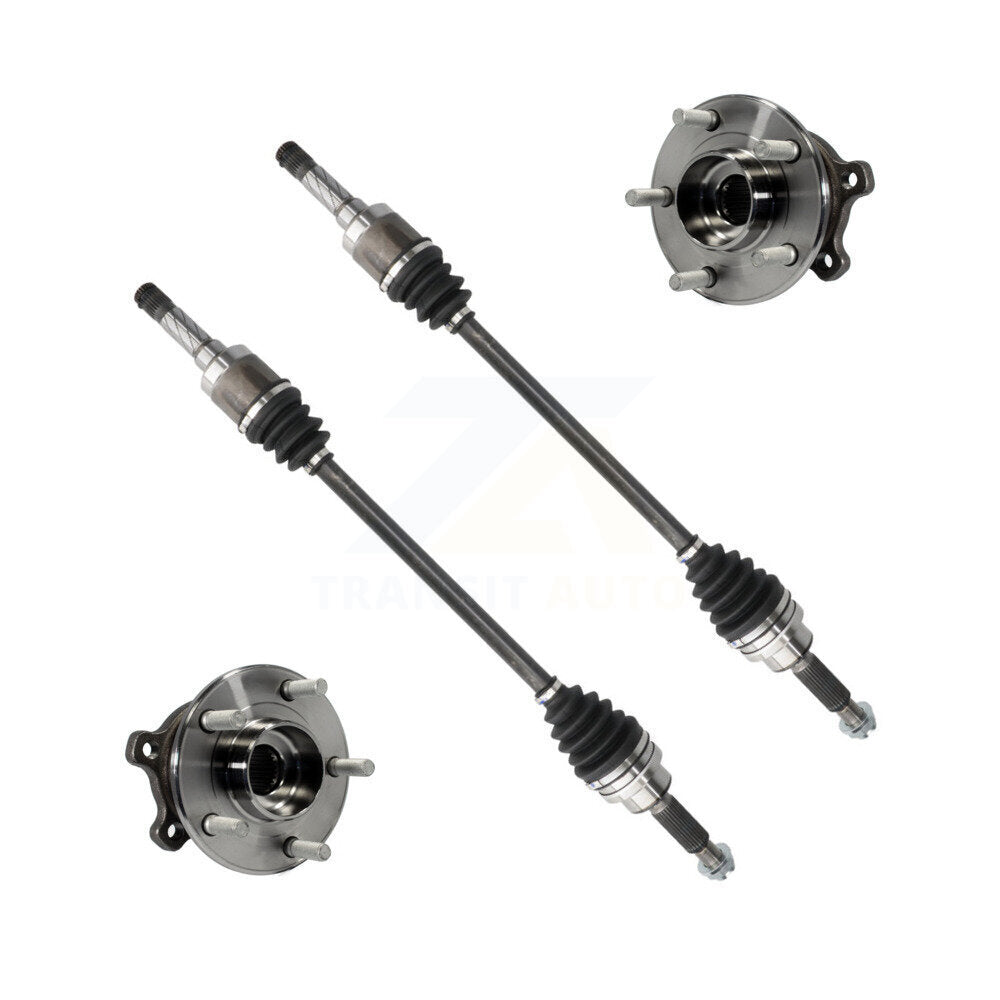 CV Axle Shaft And Bearing Rear Kit For 2013-2019 Ford Escape AWD Primary Design