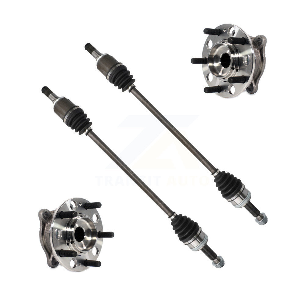 CV Axle Drive Shaft And Hub Bearing Rear Kit For Hyundai Tucson Kia Sportage