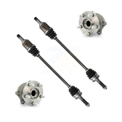 CV Axle Drive Shaft And Wheel Hub Bearing Rear Kit For Subaru Crosstrek Legacy
