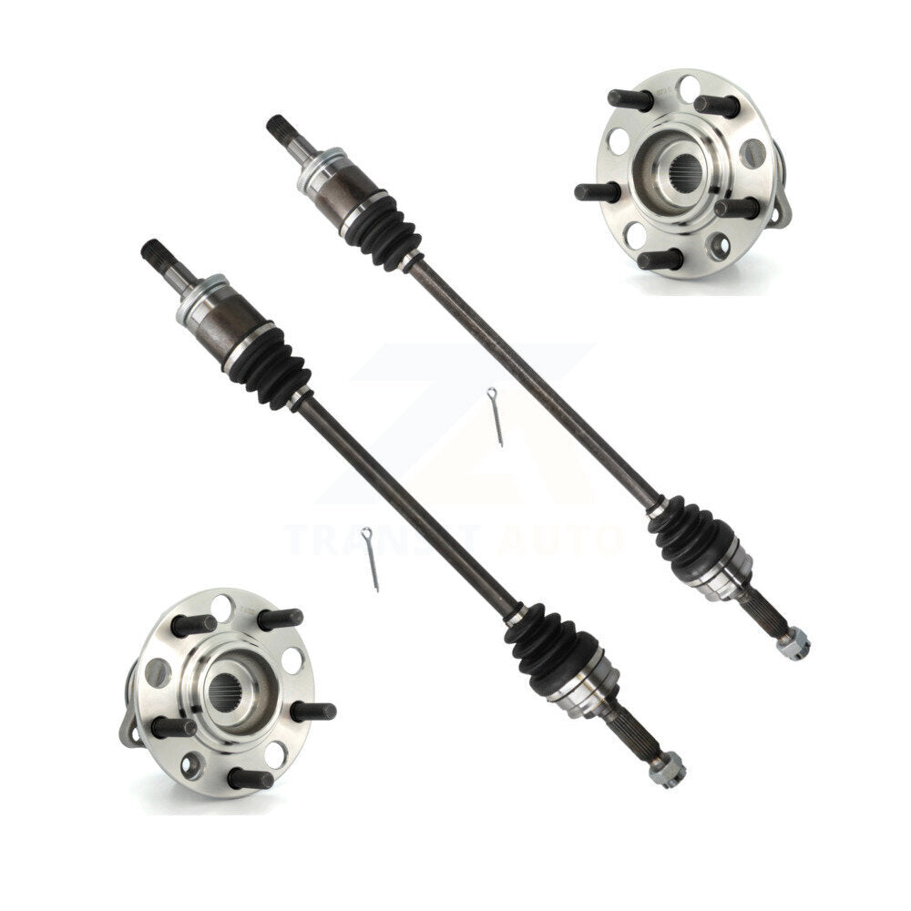 CV Axle Drive Shaft And Bearing Rear Kit For Jeep Patriot Compass Dodge Caliber
