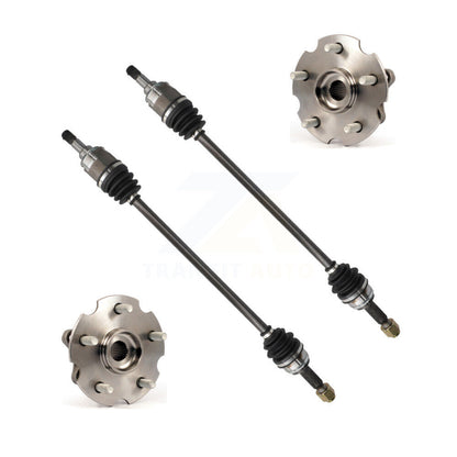 CV Axle Drive Shaft And Wheel Hub Bearing Rear Kit For Toyota RAV4 Lexus NX200t