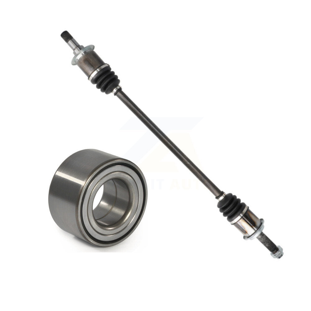 CV Axle Drive Shaft Complete Assembly And Bearing Rear Right Kit For Honda CR-V