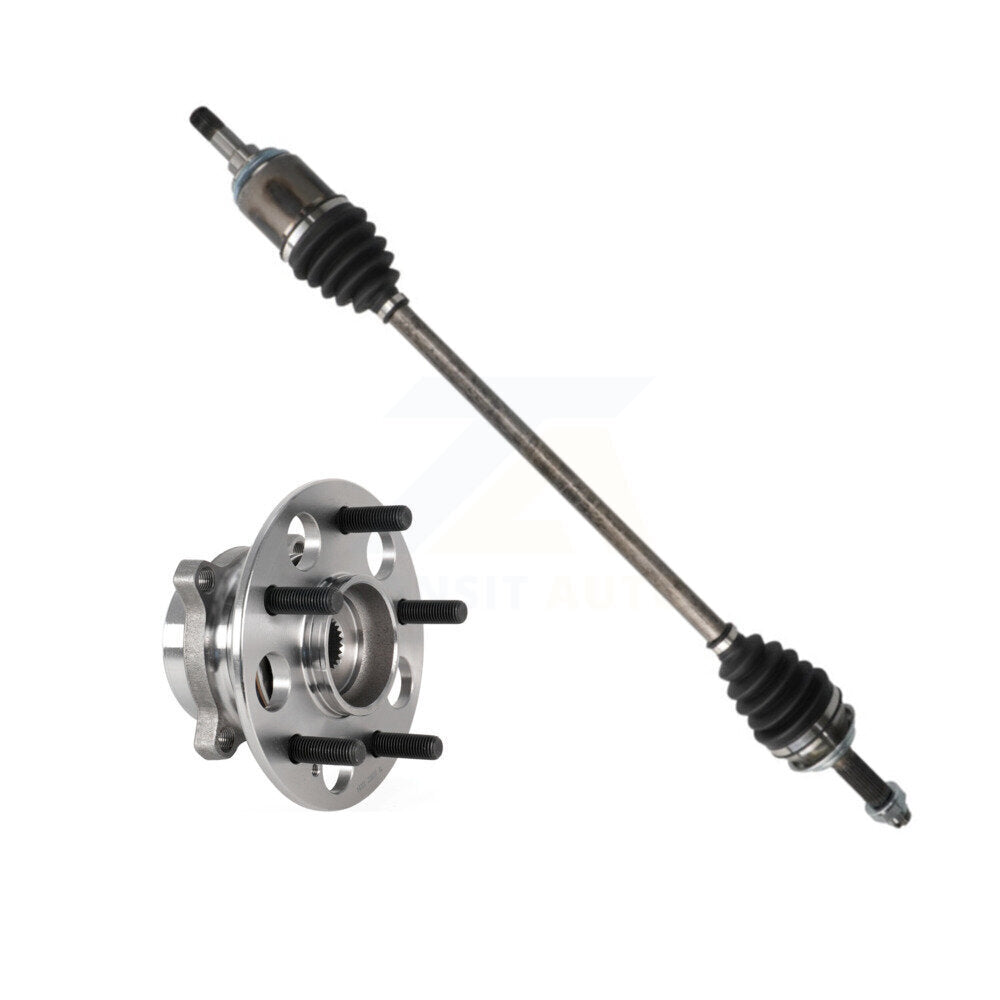 CV Axle Drive Shaft And Wheel Hub Bearing Assembly Rear Right Kit For Honda CR-V