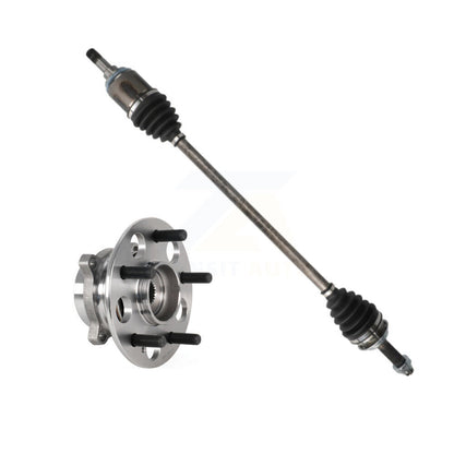 CV Axle Drive Shaft And Wheel Hub Bearing Assembly Rear Right Kit For Honda CR-V