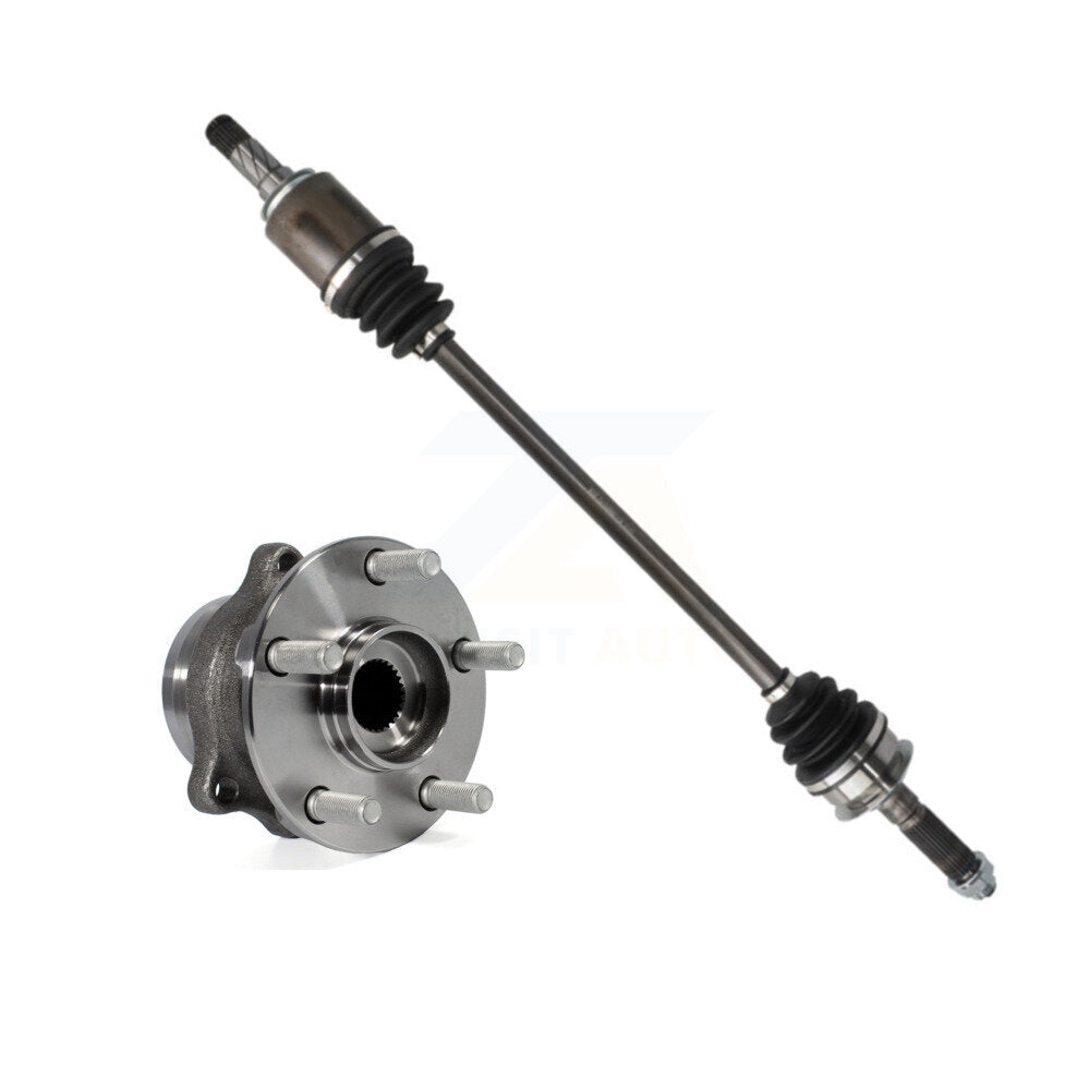 CV Axle Drive Shaft And Hub Bearing Assembly Rear Right Kit For Subaru Crosstrek