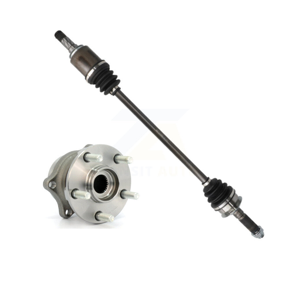 CV Axle Drive Shaft And Hub Bearing Rear Right Kit For Subaru Crosstrek Legacy