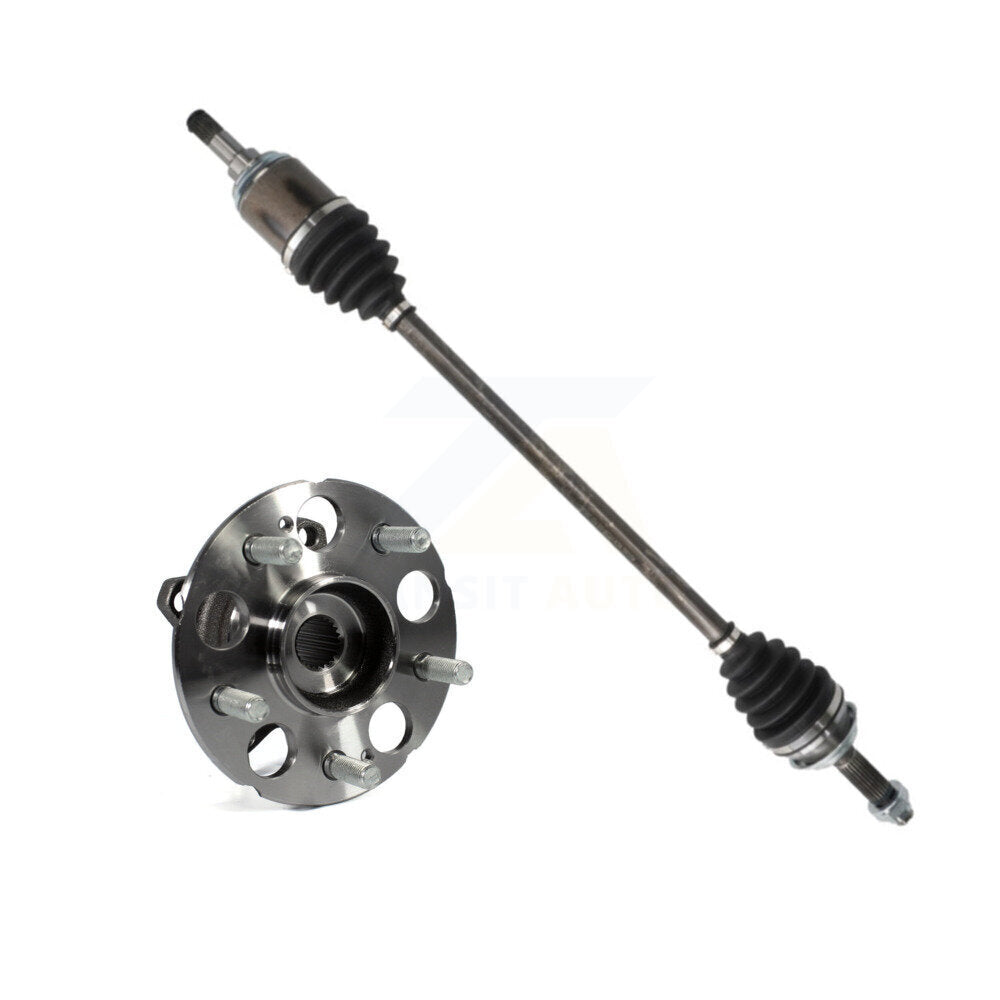 CV Axle Drive Shaft And Hub Bearing Rear Right Kit For 2013-2016 Honda CR-V AWD