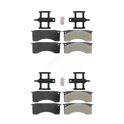 Semi-Metallic Disc Brake Pads Front Rear Kit For IC Corporation International CE