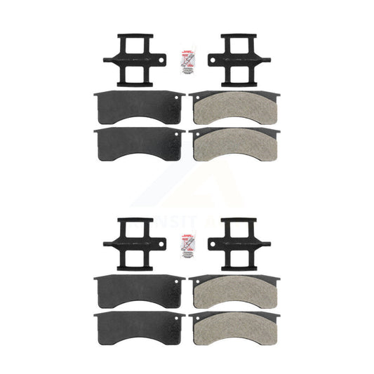 Semi-Metallic Disc Brake Pads Front Rear Kit For IC Corporation International CE