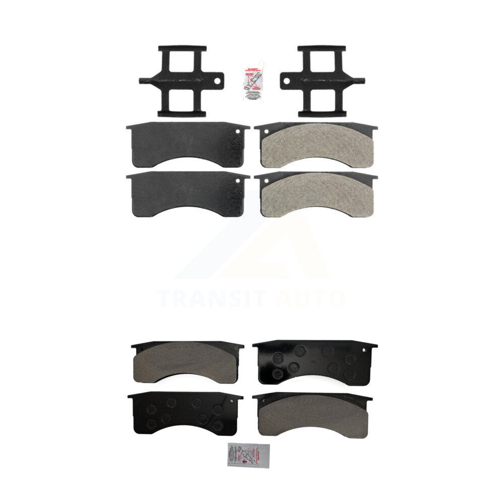 Semi-Metallic Disc Brake Pads Front Rear Kit For IC Corporation International CE