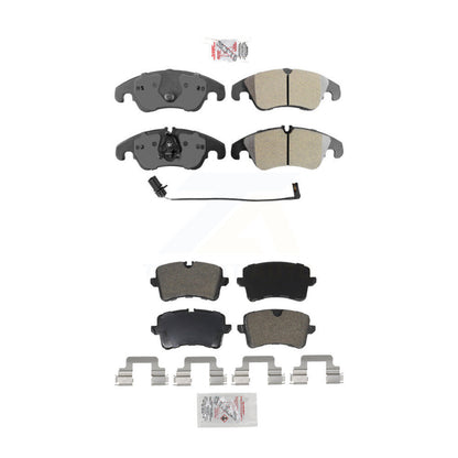 Semi-Metallic Disc Brake Pads Front Rear Kit For Audi A6 Quattro A7