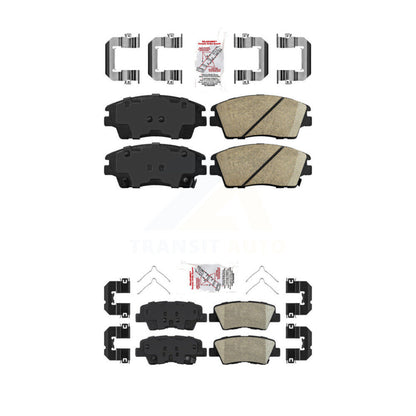 Ceramic Disc Brake Pads Front Rear Kit For Hyundai Tucson Kia Sportage