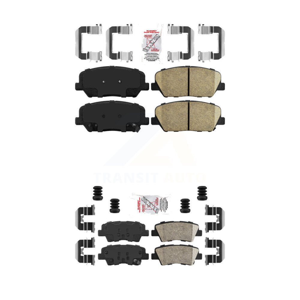 Ceramic Disc Brake Pads Front Rear Kit For Kia Optima 2.0L