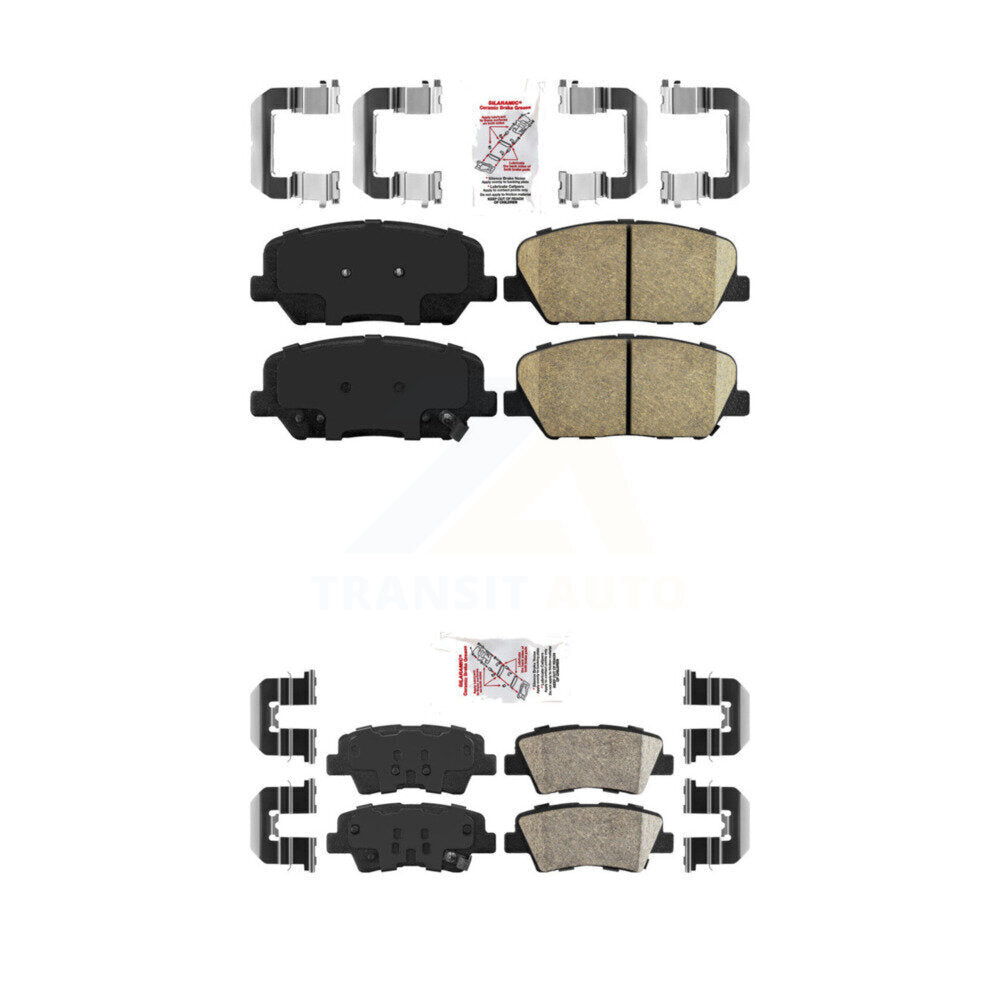 Ceramic Disc Brake Pads Front Rear Kit For Kia Optima 2.0L