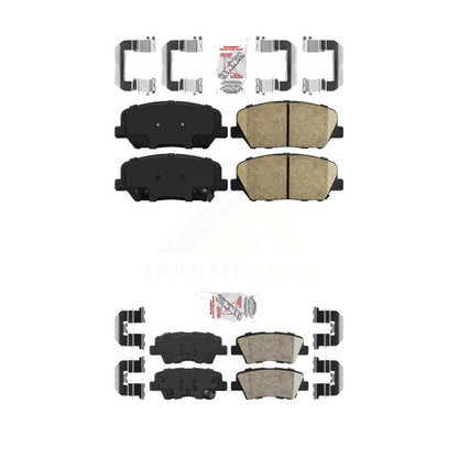 Ceramic Disc Brake Pads Front Rear Kit For Kia Optima 2.0L