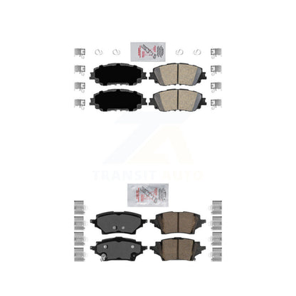 Ceramic Disc Brake Pads Front Rear Kit For Toyota C-HR