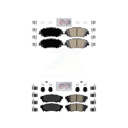 Ceramic Disc Brake Pads Front Rear Kit For Toyota RAV4 Camry C-HR Lexus Corolla