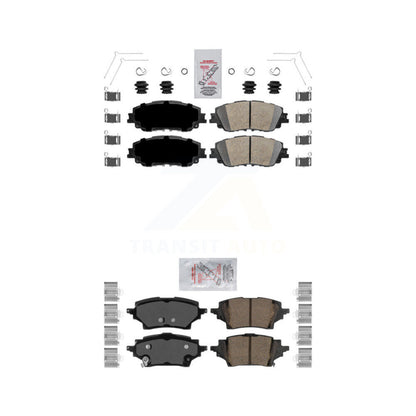 Ceramic Disc Brake Pads Front Rear Kit For Toyota C-HR