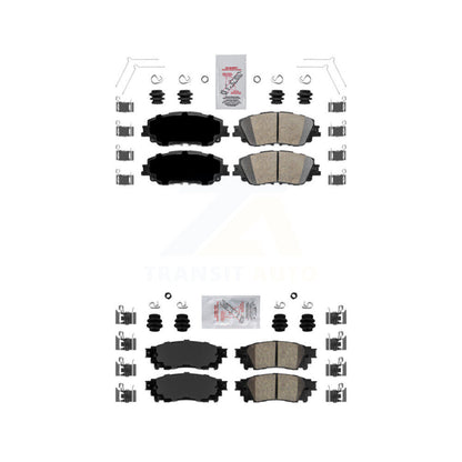 Ceramic Disc Brake Pads Front Rear Kit For Toyota RAV4 Camry C-HR Lexus Corolla