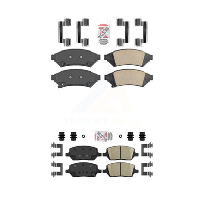 Ceramic Disc Brake Pads Front Rear Kit For Pontiac Montana Chevrolet Uplander