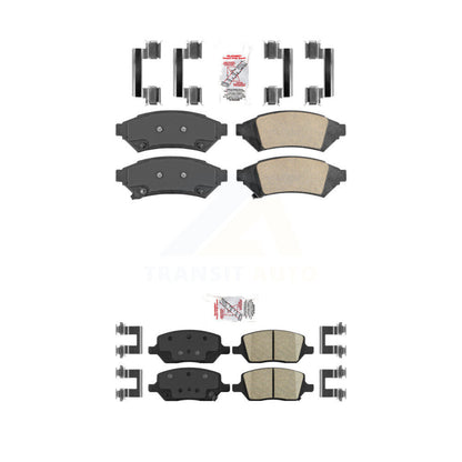 Ceramic Disc Brake Pads Front Rear Kit For Pontiac Montana Chevrolet Uplander