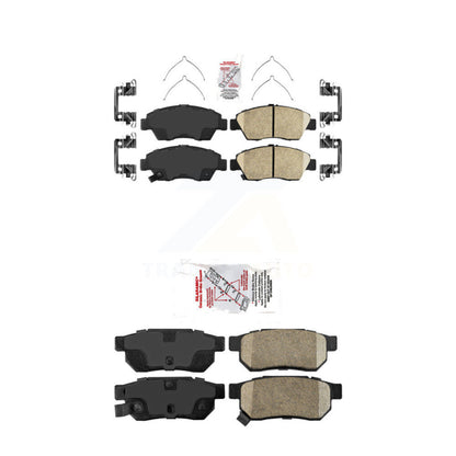 Ceramic Disc Brake Pads Front Rear Kit For Honda Civic del Sol