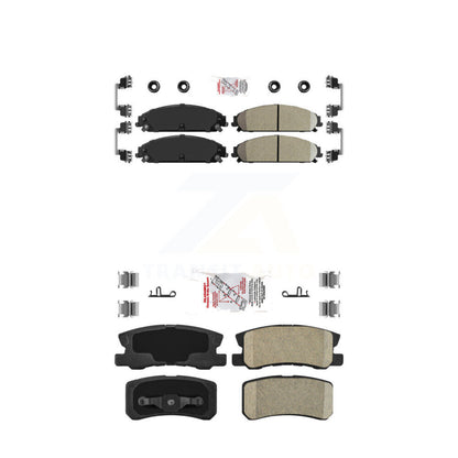 Ceramic Disc Brake Pads Front Rear Kit For 2008-2009 Dodge Caliber SRT-4