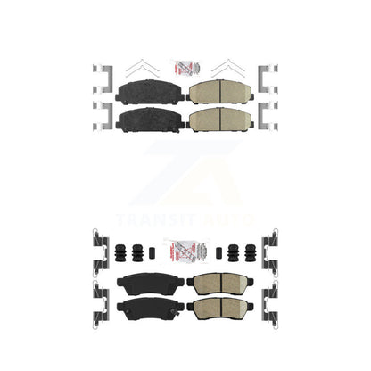 Ceramic Disc Brake Pads Front Rear Kit For Suzuki Equator