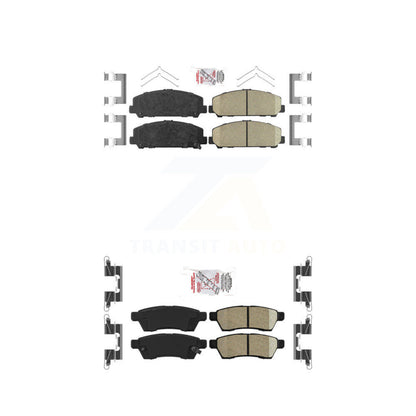 Ceramic Disc Brake Pads Front Rear Kit For Suzuki Equator