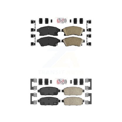 Ceramic Disc Brake Pads Front Rear Kit For Chevrolet Cruze Sonic Limited