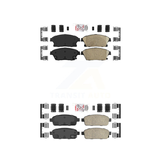 Ceramic Disc Brake Pads Front Rear Kit For Chevrolet Cruze Buick Trax Verano