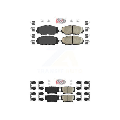 Ceramic Disc Brake Pads Front Rear Kit For Toyota RAV4 Lexus HS250h