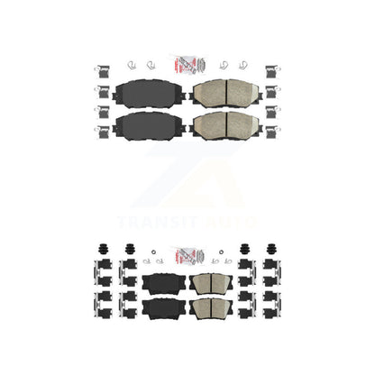 Ceramic Disc Brake Pads Front Rear Kit For Toyota RAV4 Lexus HS250h
