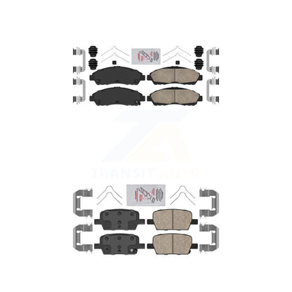 Ceramic Disc Brake Pads Front Rear Kit For Chevrolet Cadillac XT5 Traverse GMC