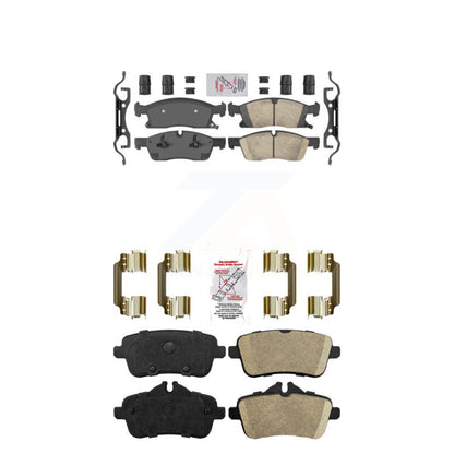Ceramic Disc Brake Pads Front Rear Kit For Mercedes-Benz ML350 GLE400 GLE350