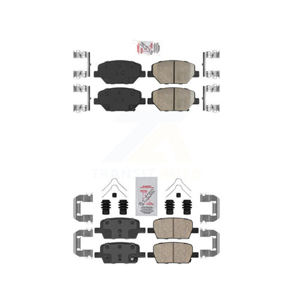 Ceramic Disc Brake Pads Front Rear Kit For Chevrolet Camaro