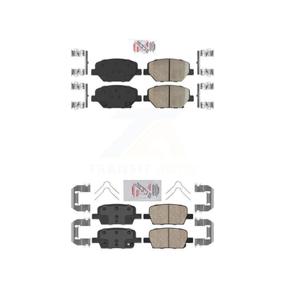 Ceramic Disc Brake Pads Front Rear Kit For Chevrolet Camaro