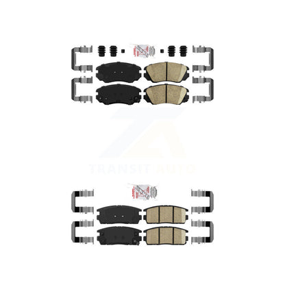 Ceramic Disc Brake Pads Front Rear Kit For Chevrolet Equinox GMC Terrain