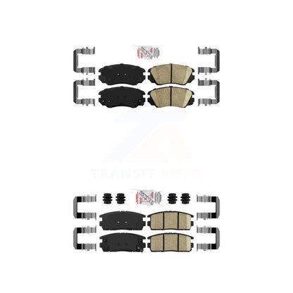 Ceramic Disc Brake Pads Front Rear Kit For Chevrolet Equinox GMC Terrain