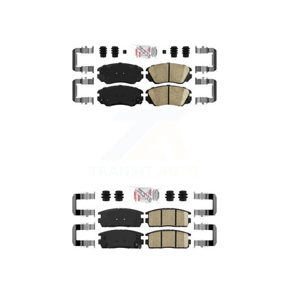 Ceramic Disc Brake Pads Front Rear Kit For Chevrolet Equinox GMC Terrain