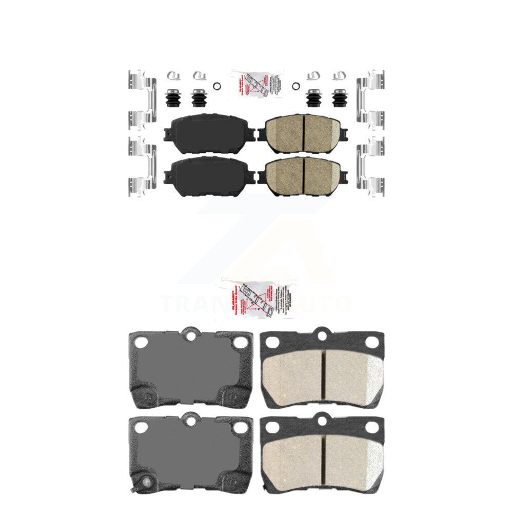 Ceramic Disc Brake Pads Front Rear Kit For Lexus IS250 GS300