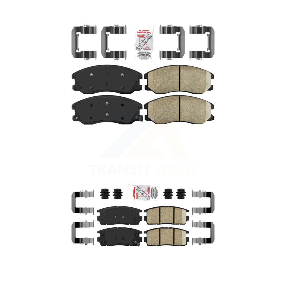 Ceramic Disc Brake Pads Front Rear Kit For Chevrolet Equinox Pontiac Torrent Vue