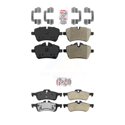 Semi-Metallic Ceramic Disc Brake Pads Front Rear Kit For Mini Cooper