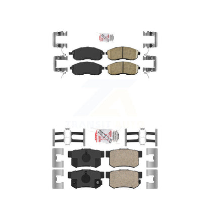 Ceramic Disc Brake Pads Front Rear Kit For Suzuki SX4 Crossover