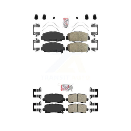 Ceramic Disc Brake Pads Front Rear Kit For Acura RLX