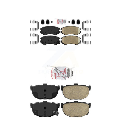 Ceramic Disc Brake Pads Front Rear Kit For Hyundai Tiburon