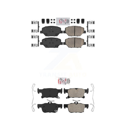 Ceramic Disc Brake Pads Front Rear Kit For Buick Envision